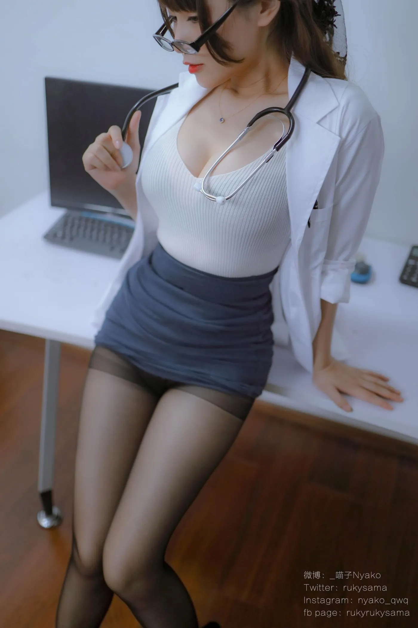 Nyako喵子 – NO.26 秘密病棟 [82P]插图2